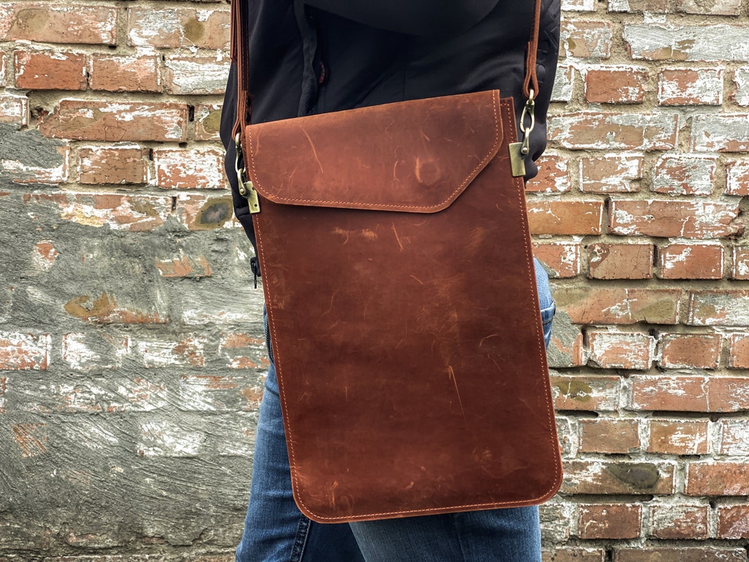 Leather iPad Bag,ipad Pro 12.9 Leather Bag,mens iPad Bag Leather