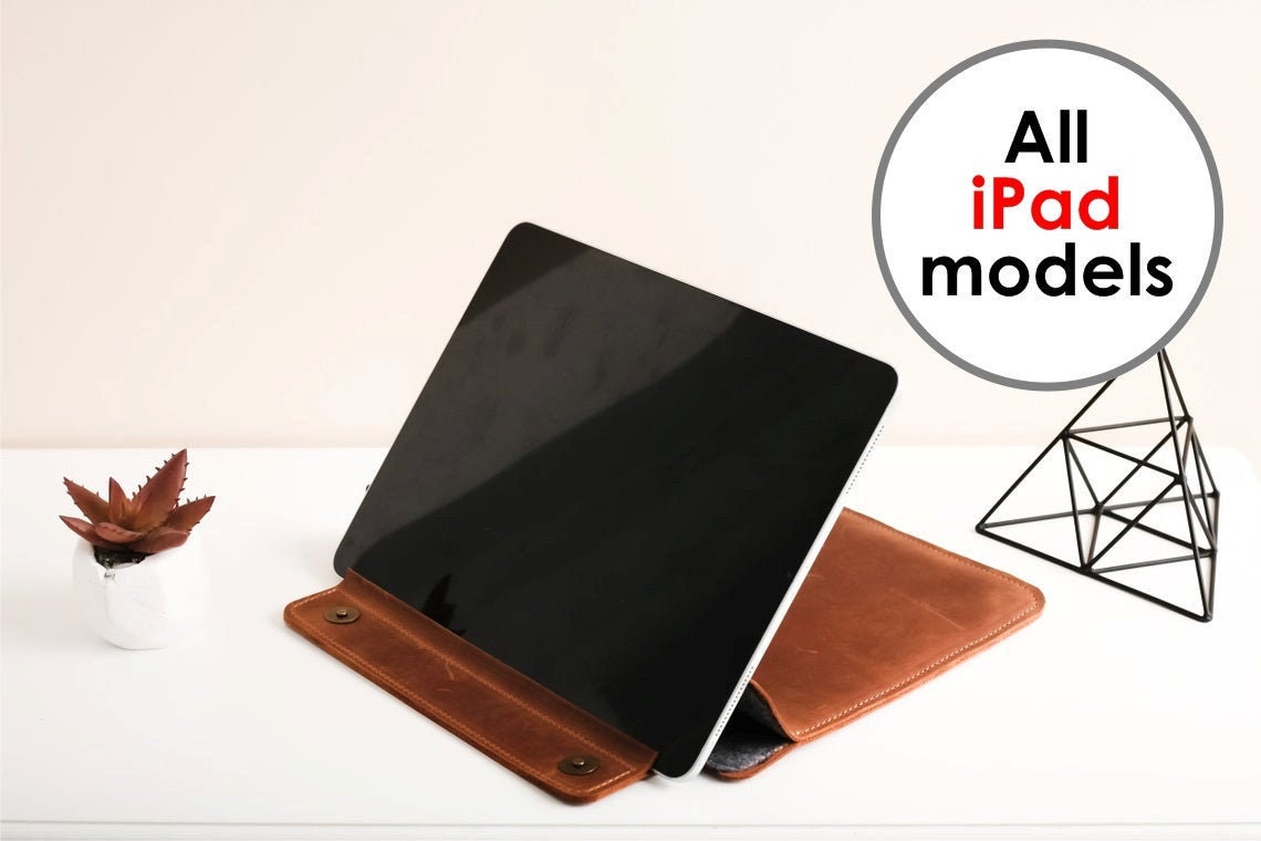 Leather Ipad Case Etsy