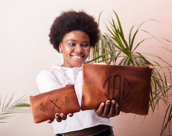 Makeup bag custom,Leather pouch with zip,Leather pouch wallet,Leather pouch small,Leather pouch handmade,Leather pouch zip