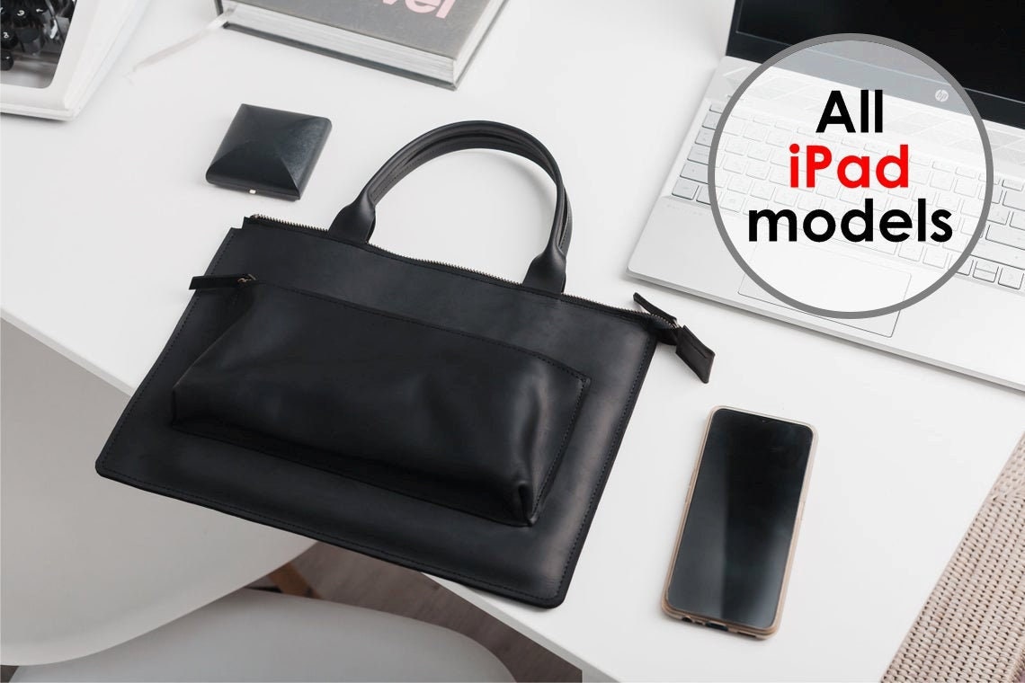 Leather Ipad Bagpersonalized Ipad Bagipad Pro Bagipad Air 4 Etsy