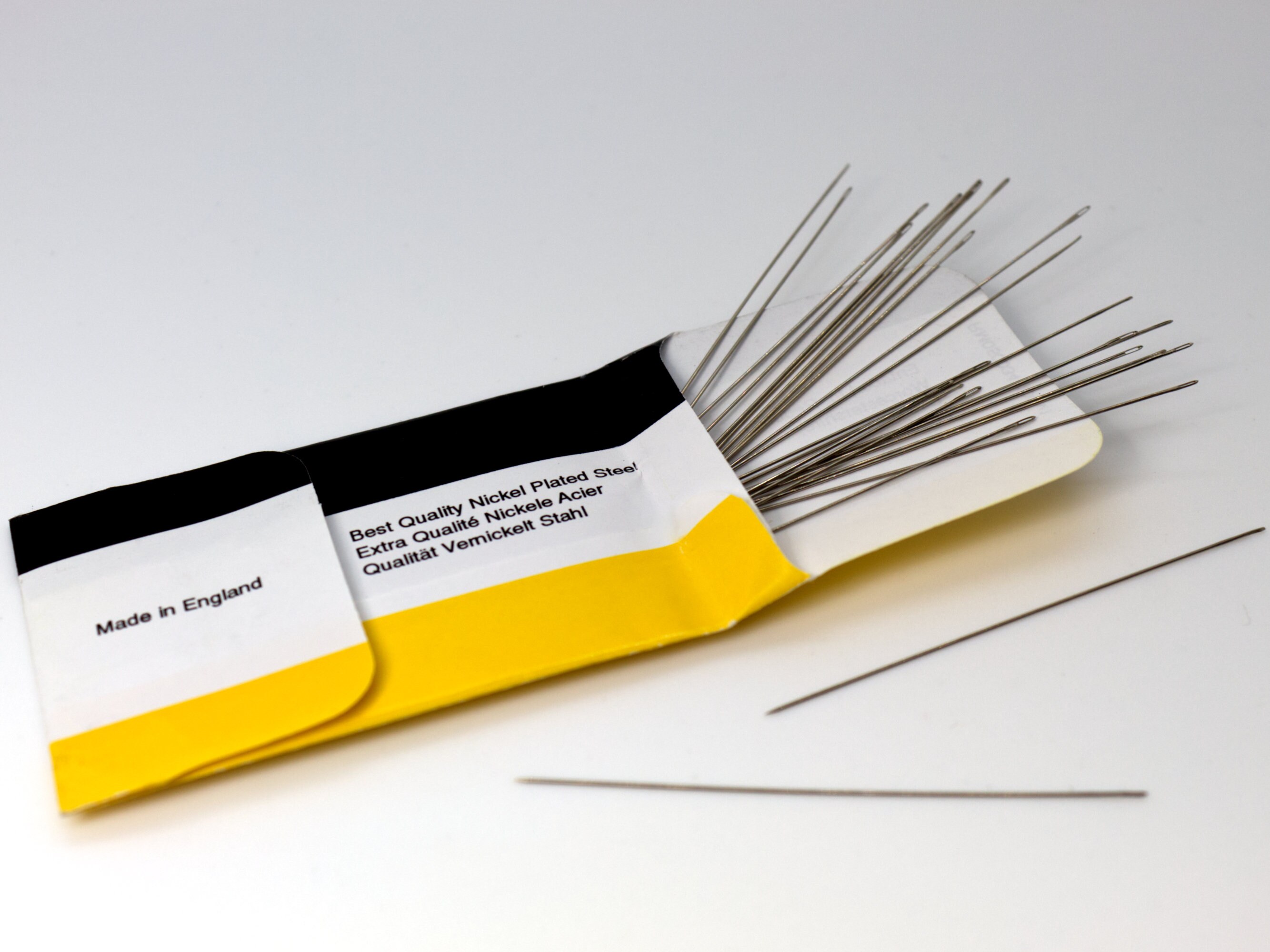 Beading Needles Size 12 Long Needles John James JJ Needles Etsy