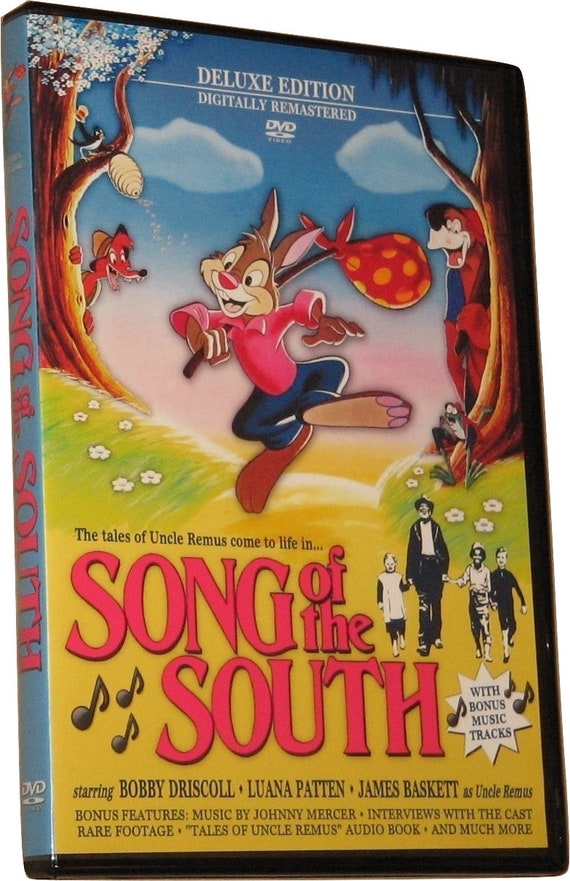 Song of the South DVD 1946 Disney Deluxe Edition Brer Etsy