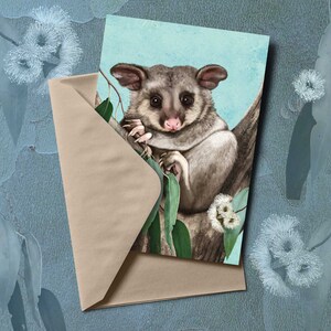 Possum Joey Greeting Card