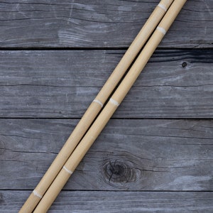 Set of Plain Rattan Kali Arnis Escrima Sticks