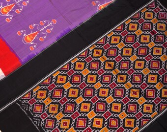 Pochumpalli Ikkat Pure Silk Handloom Saree
