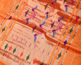 Paithani Pure silk handloom saree