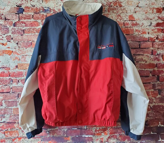 Perry Ellis Jacket/Windbreaker/Vintage/Perry Ellis