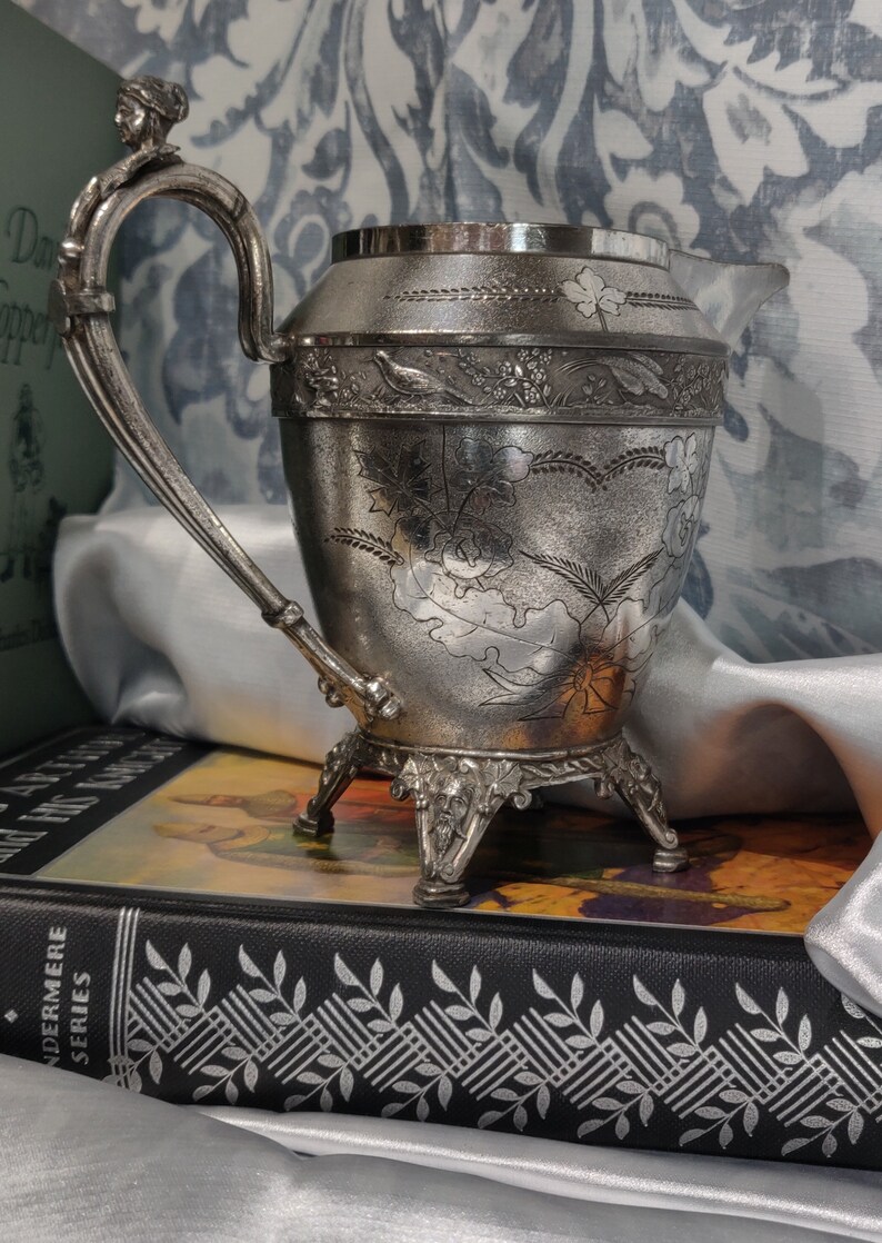Rogers Smith & Co. New Haven Silver Plated Creamer Etsy