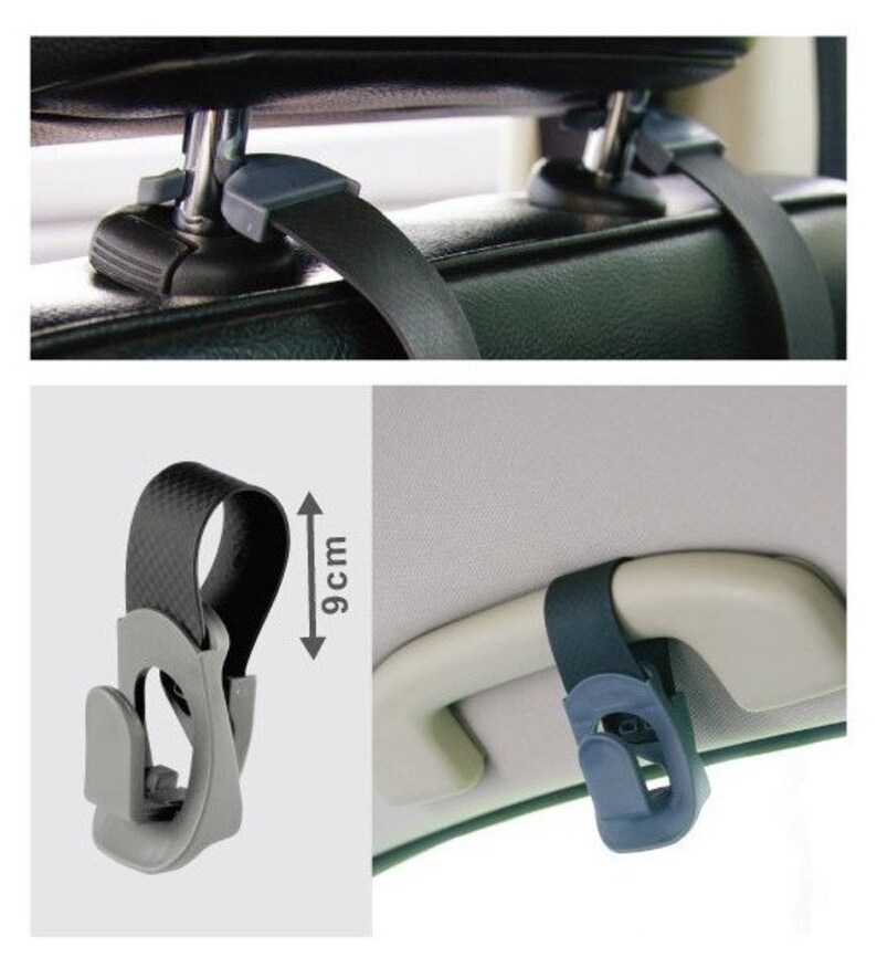 Pack of 4 Car Seat Back Headrest Hook for Face Mask Etsy