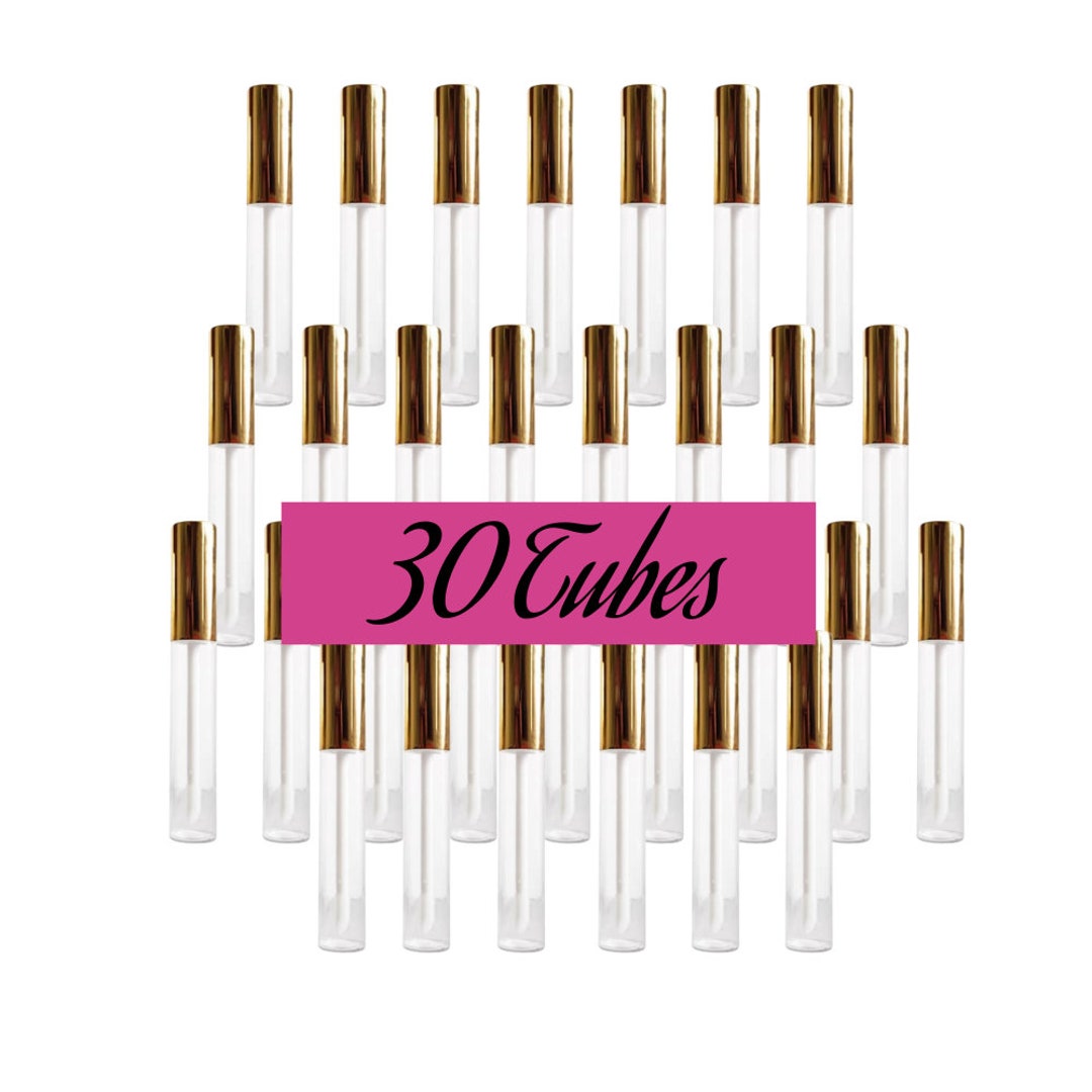 30pc 10ML Empty Gold Lip Gloss Tubes Etsy