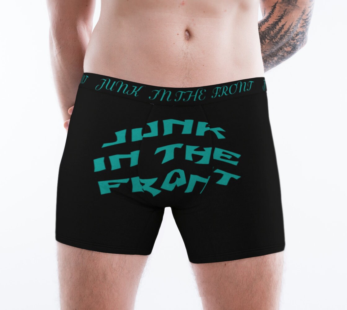 Junk In The Front men's underwear. Etsy