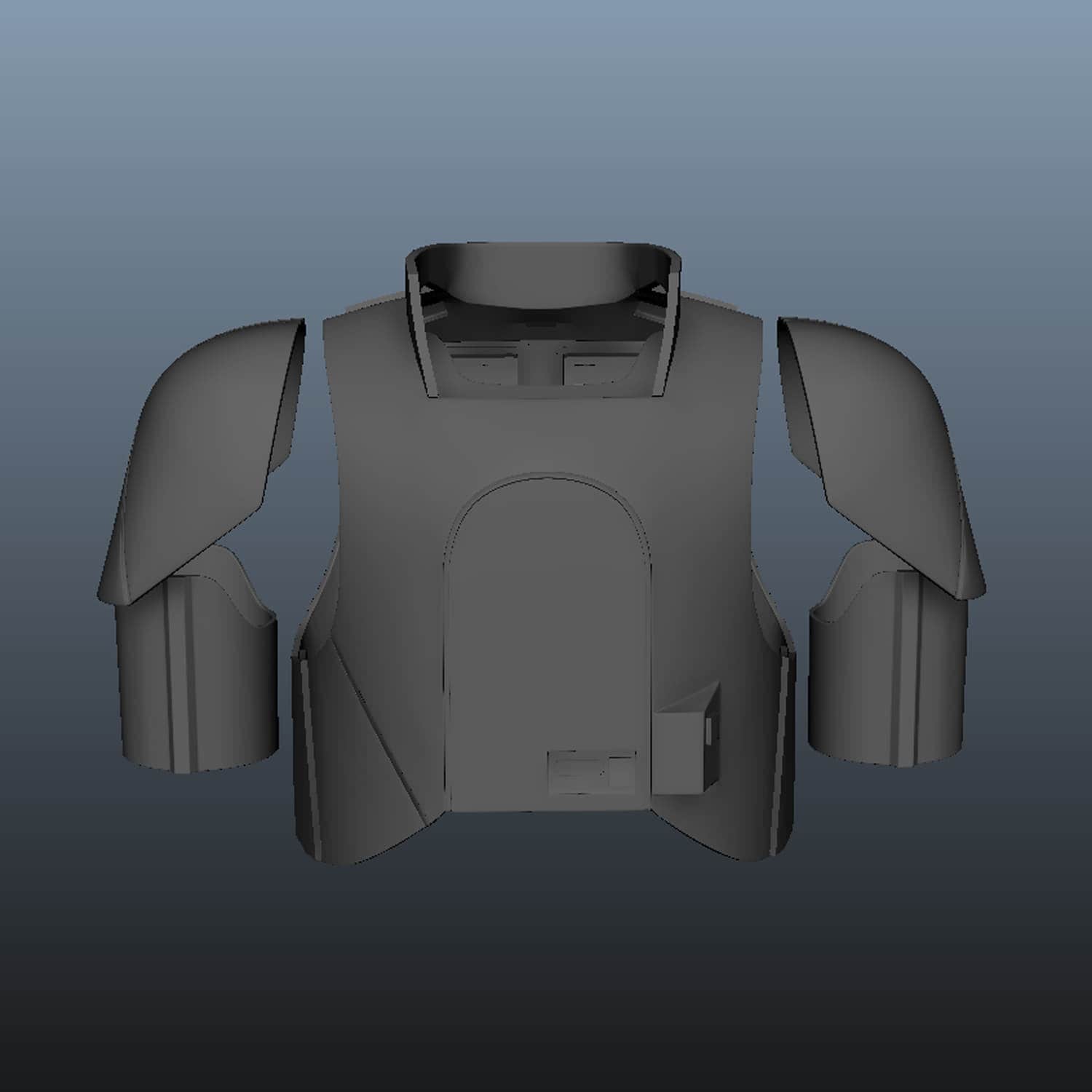 Mud Trooper Complete Armor 3d Model