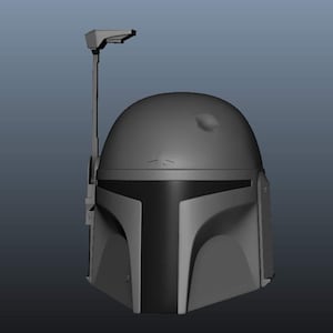 Boba Fett 3d armor models from Book Of Boba Fett