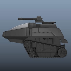 GI Joe COBRA Hiss Tank Classified Scale 3d Model STL set