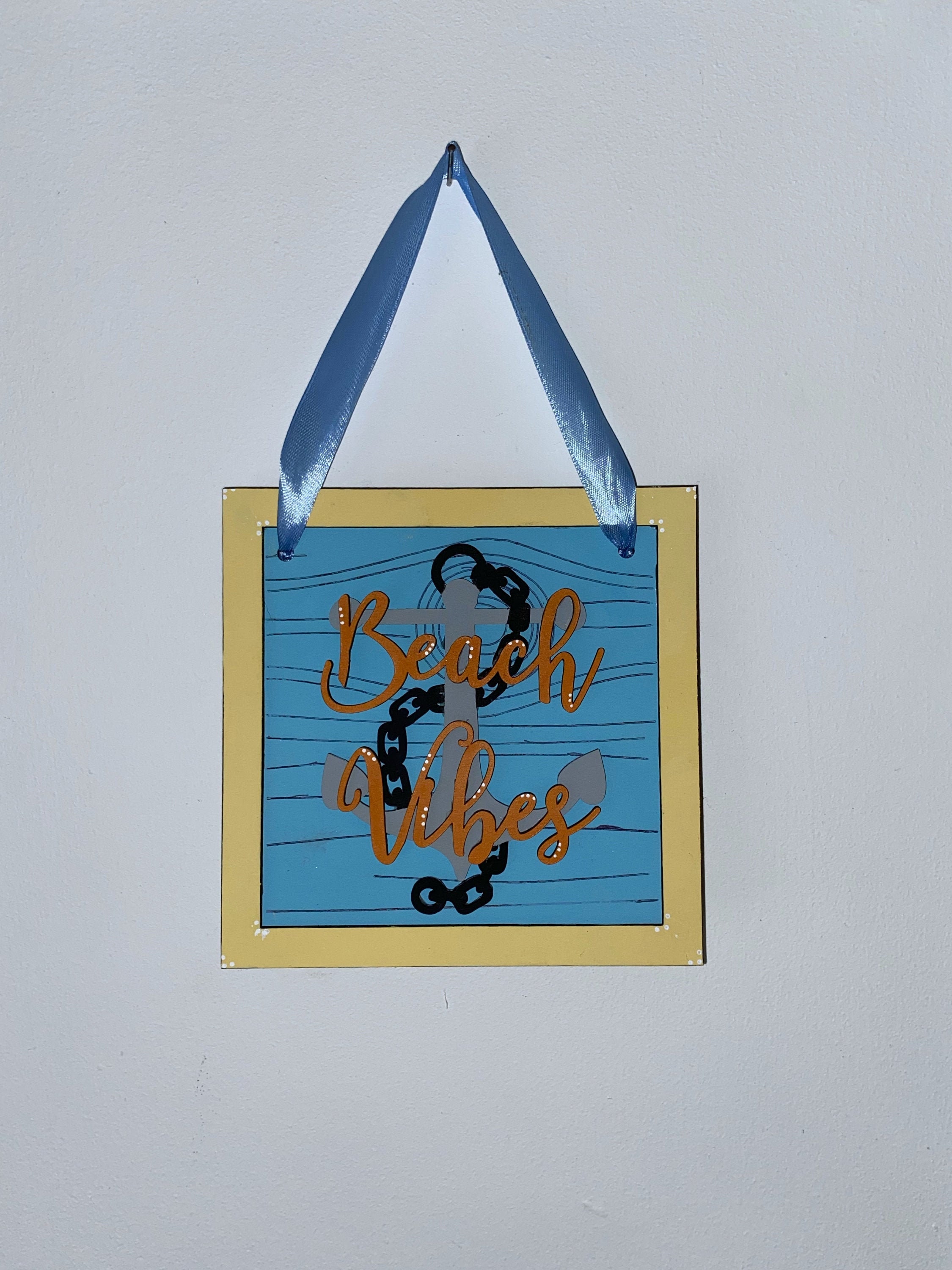 Strand Wand dekor Holz Wand Dekor Wohndekor Strand Vibes | Etsy