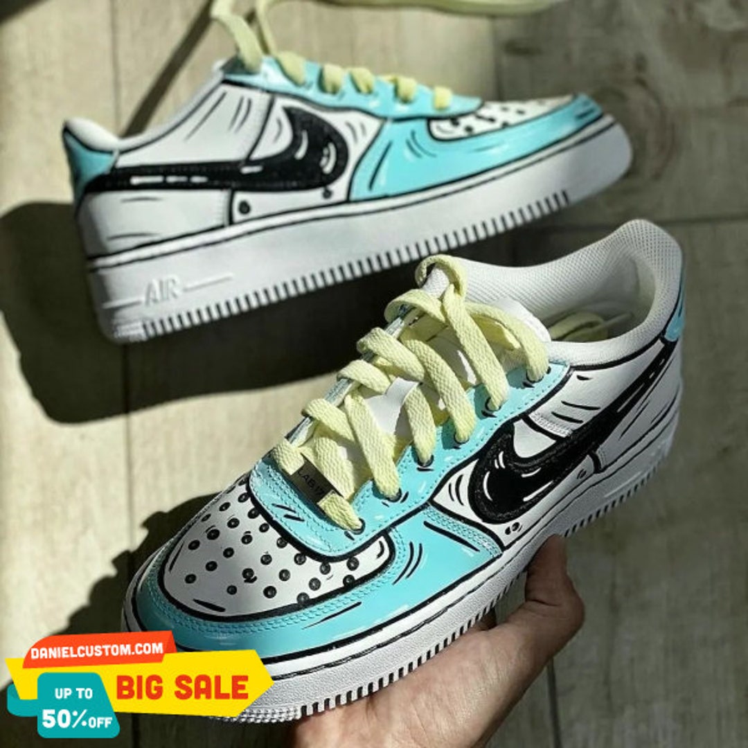 cartoon air force 1 mid