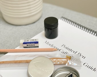 Modern Calligraphy Starter Kit for Beginners | Calligraphy Practice Set | Beginners Calligraphy Kit | Calligraphy Lover Gift | Artist Gift