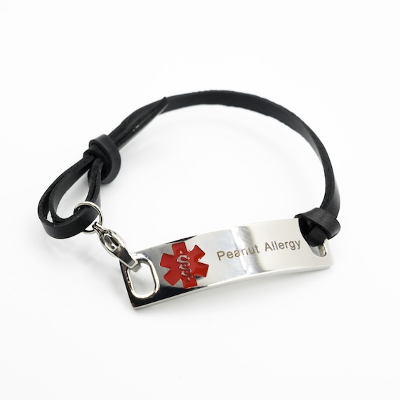 Purchase Beware Bandits Tree Nut Allergy Bracelet | American Medical ID