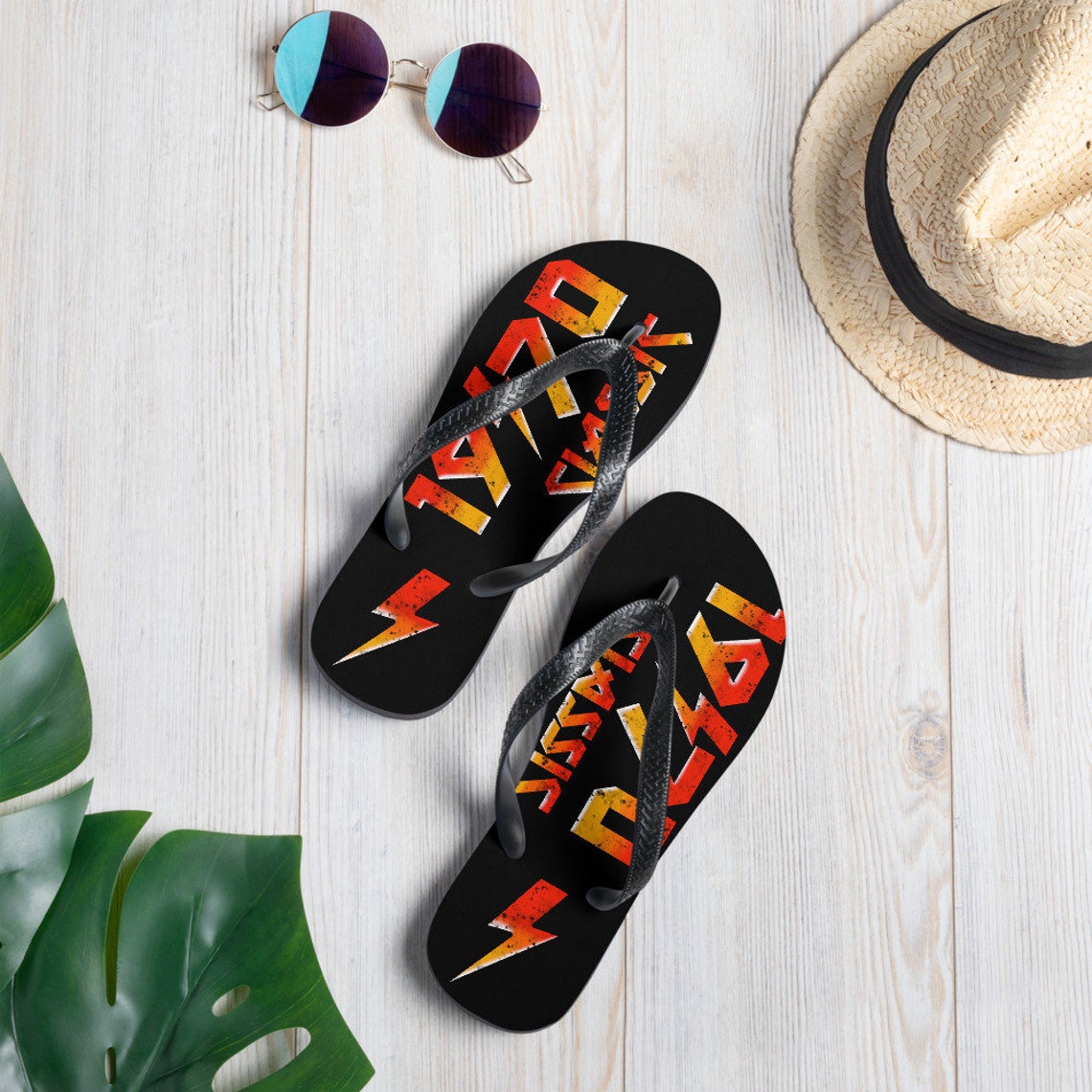 1970's flip flops