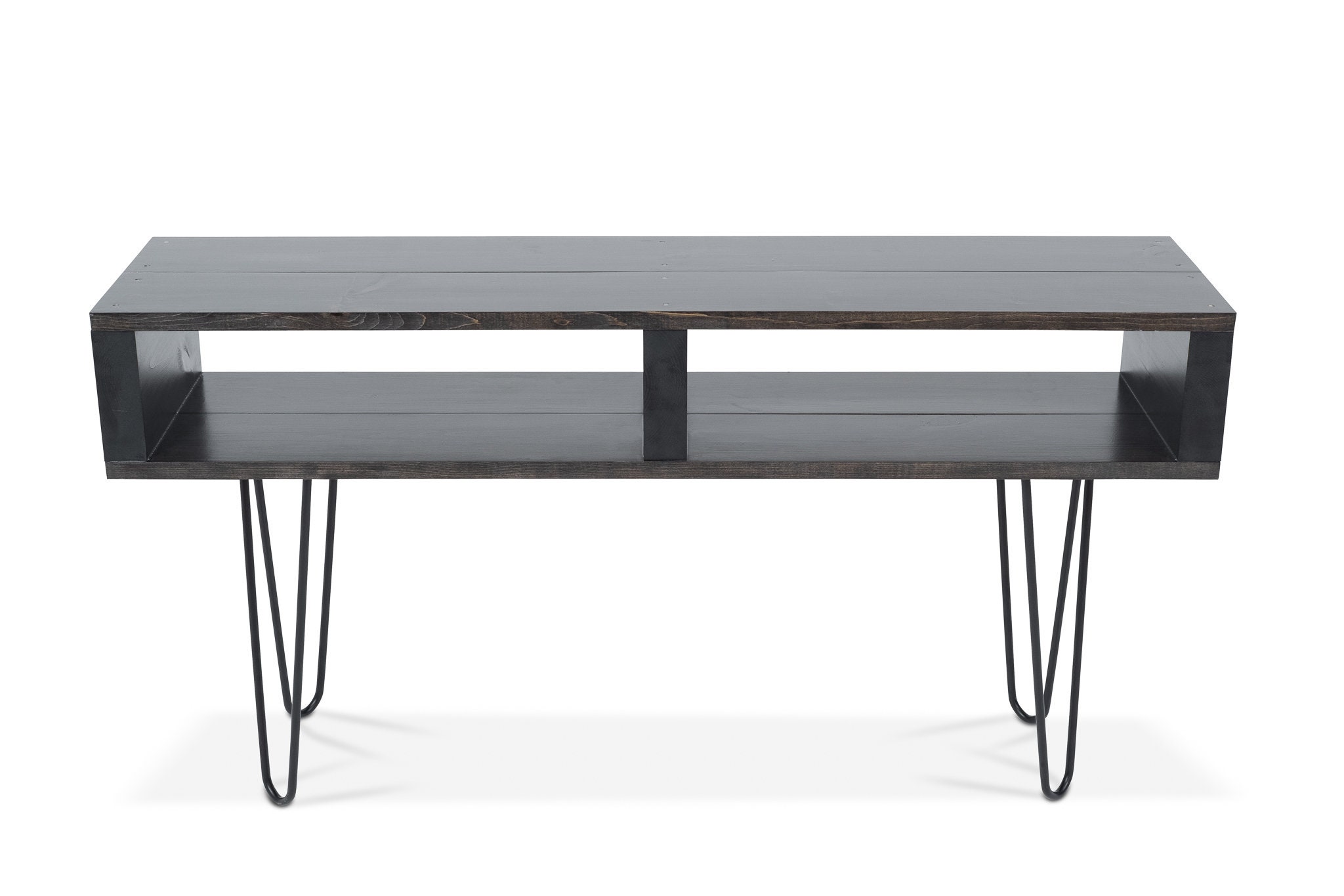 Black bench modern Black storage bench Entryway bench black Etsy