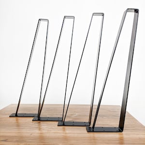 Steel Table Legs, Set of four, Coffee table legs, end table legs, tv stand legs