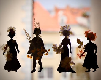 The Flowers‘ Festival Silhouettes