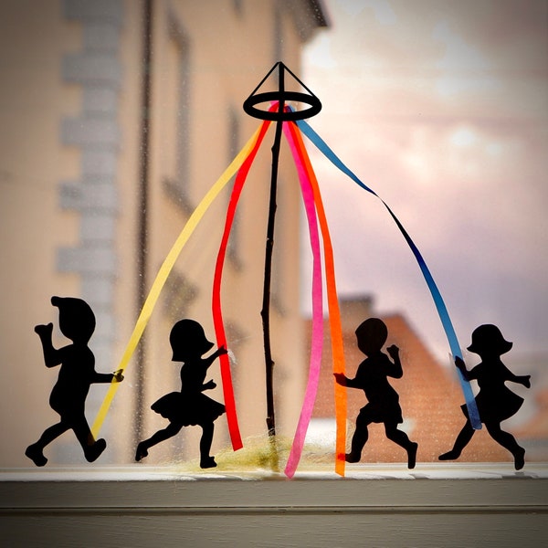 Maypole Dancers Transparency