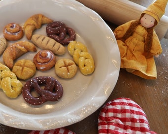 Salt Dough Pastries Tutorial