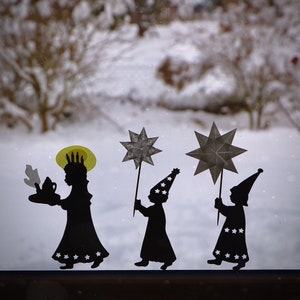 Santa Lucia Window Art