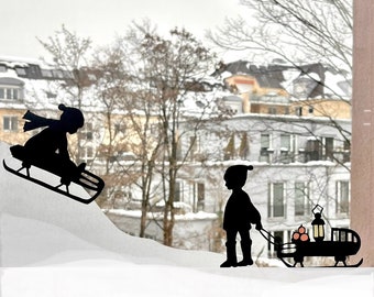Sleigh Ride Silhouettes
