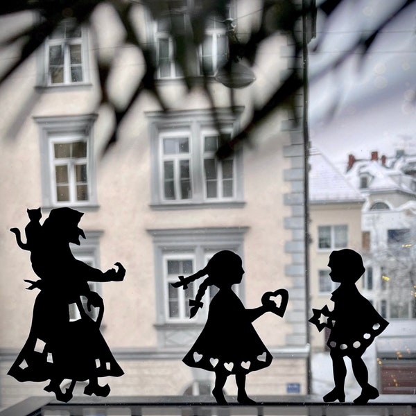 Hänsel and Gretel Silhouettes