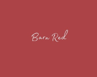 Barn Red Dixie Bell Chalk Paint