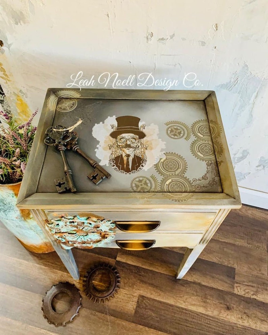 STEAM PUNK I New Dixie Belle Transfer I Furniture Transfer Etsy Australia
