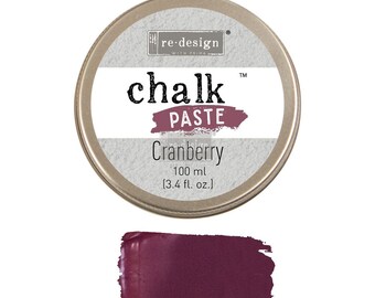 Chalk Paste ** Cranberry ** Prima ReDesign 3.4 oz