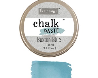 Chalk Paste ** Buxton Blue ** Prima ReDesign 3.4 oz