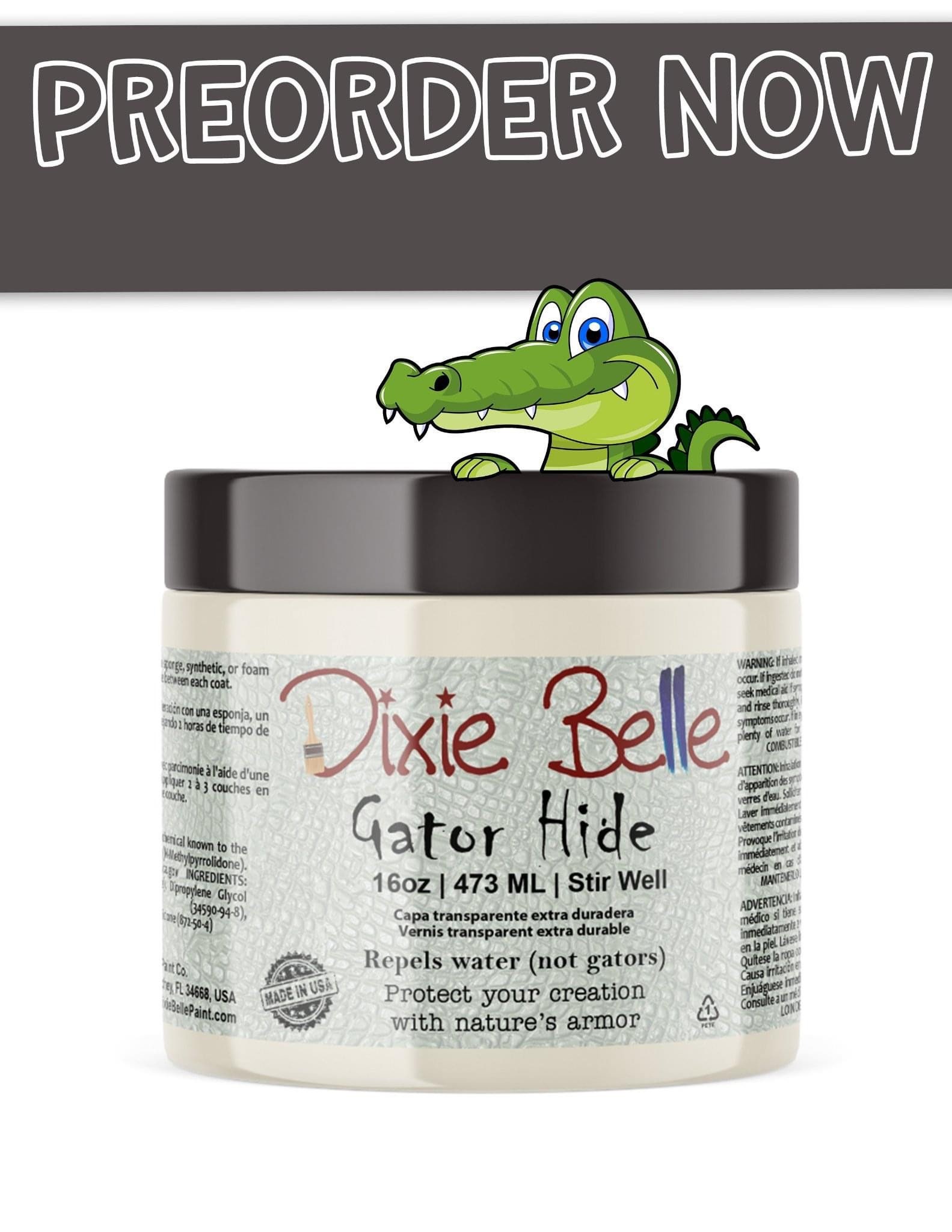 Gator Hide Top Coat Dixie Belle Paints is Back in STOCK 