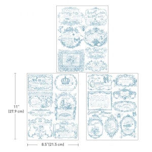 VIntage Labels ** 3 Styles to choose from ** Middy Transfer  By Prima ReDesign