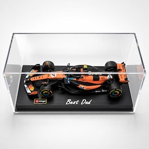 Coche de carreras McLaren F1 personalizado a escala 1:43.