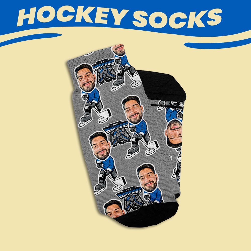 Hockey Socks, Hockey Team Gifts, Customized Socks, Hockey Gifts for Boys, Hockey Coach Gifts, Personalized Hockey Gifts