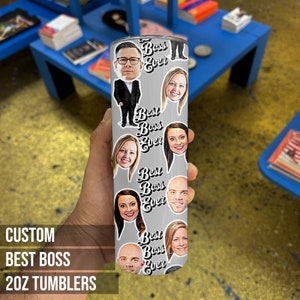 Boss Gift Tumbler, Boss Day Gift, Boss Appreciation, Gifts for Boss, World&#39;s Best Boss, Coworker Gift for Him, Personalized Gift for Boss,