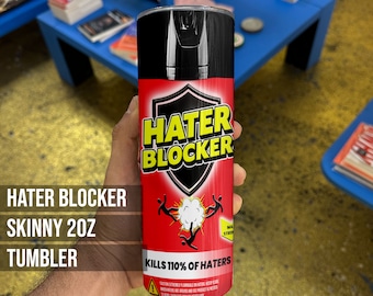 Hater Blocker Tumbler: zabawny prezent dla współpracownika