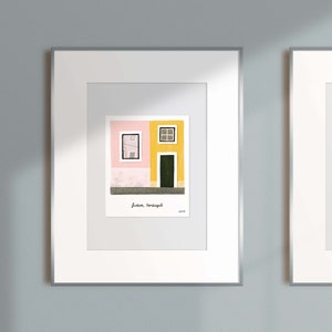 Lisbon Travel Print