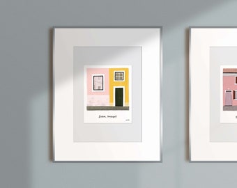Lisbon Travel Print