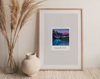 Moraine Lake Travel Print