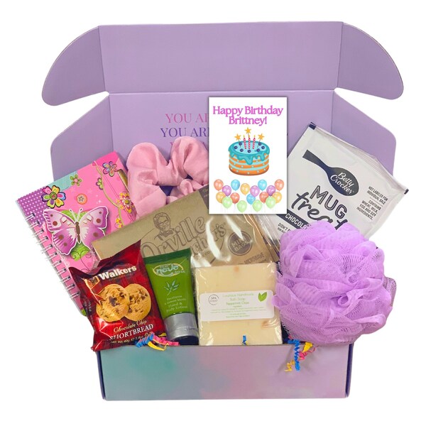 Teen Girl Gift Basket, Teen Girl Birthday Gift, Tween Girl Gift Box, Granddaughter Gift, Graduation Gift For Teen Girl, Teen Girl Present