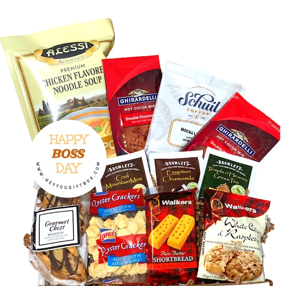 Boss Day Gift Box To My Favorite Boss Gift Basket Corporate Etsy