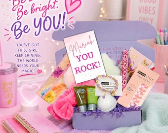 Teen Girl Gift Box, Tween Girl Confidence, Teen Girl Encouragement Gift, Mental Health Gift Box, Cheer Up Care Package, Rough Day Gift