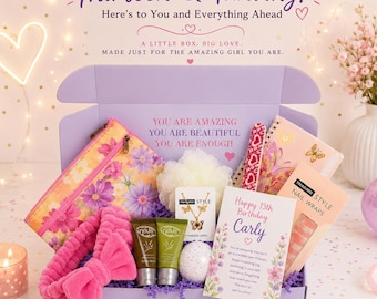 Gifts For 13th Birthday Girl, 13 Year Old Teenager Birthday Gifts, Age 13 Gift, Teenage Girl Gift Set, Cute 13 Year Old Gifts, 13th Birthday