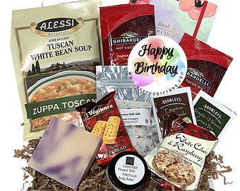 Happy Birthday Gift Box For Women, Birthday Gift For Mom, Birthday Gift For Coworker, Wife Birthday Gift Basket, Gift Box For Best Friend