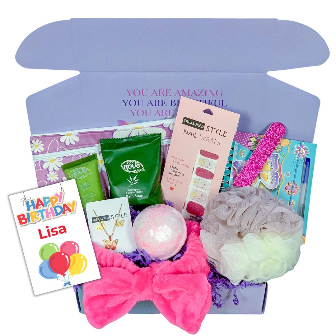 Teen Girl Birthday Gift Box | Tween Birthday Present for Daughter ...
